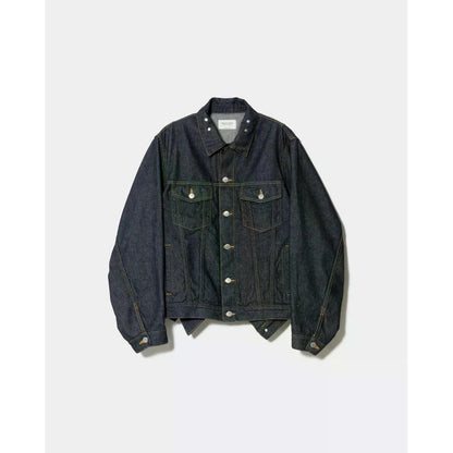 beautiful people double-end left hand twill denim blouson