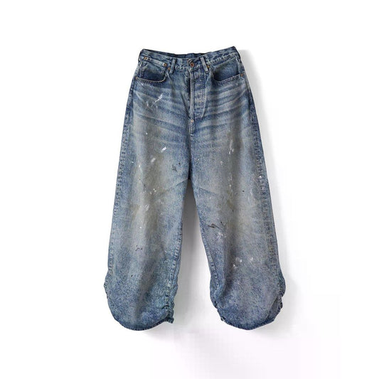 refomed FRESH MAN DENIM WIDE PANTS "PAINT"