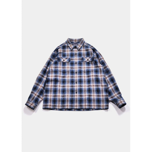 APPLEBUM Melange Check Nel Shirt / 2520206