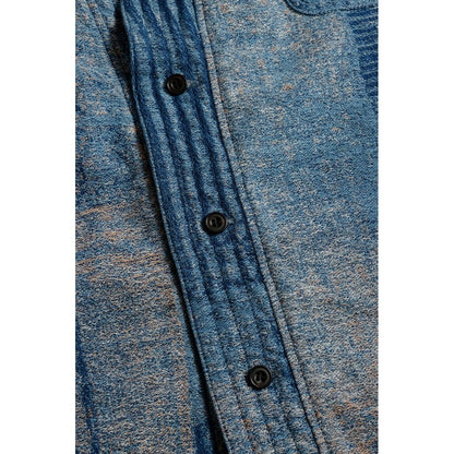 FDMTL BORO JAQUARD HAORI SHIRT 3YR WASH