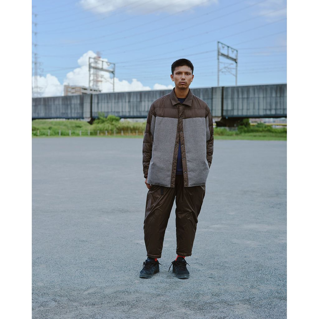 is-ness DOWN SHIRT(is-ness×TAION)
