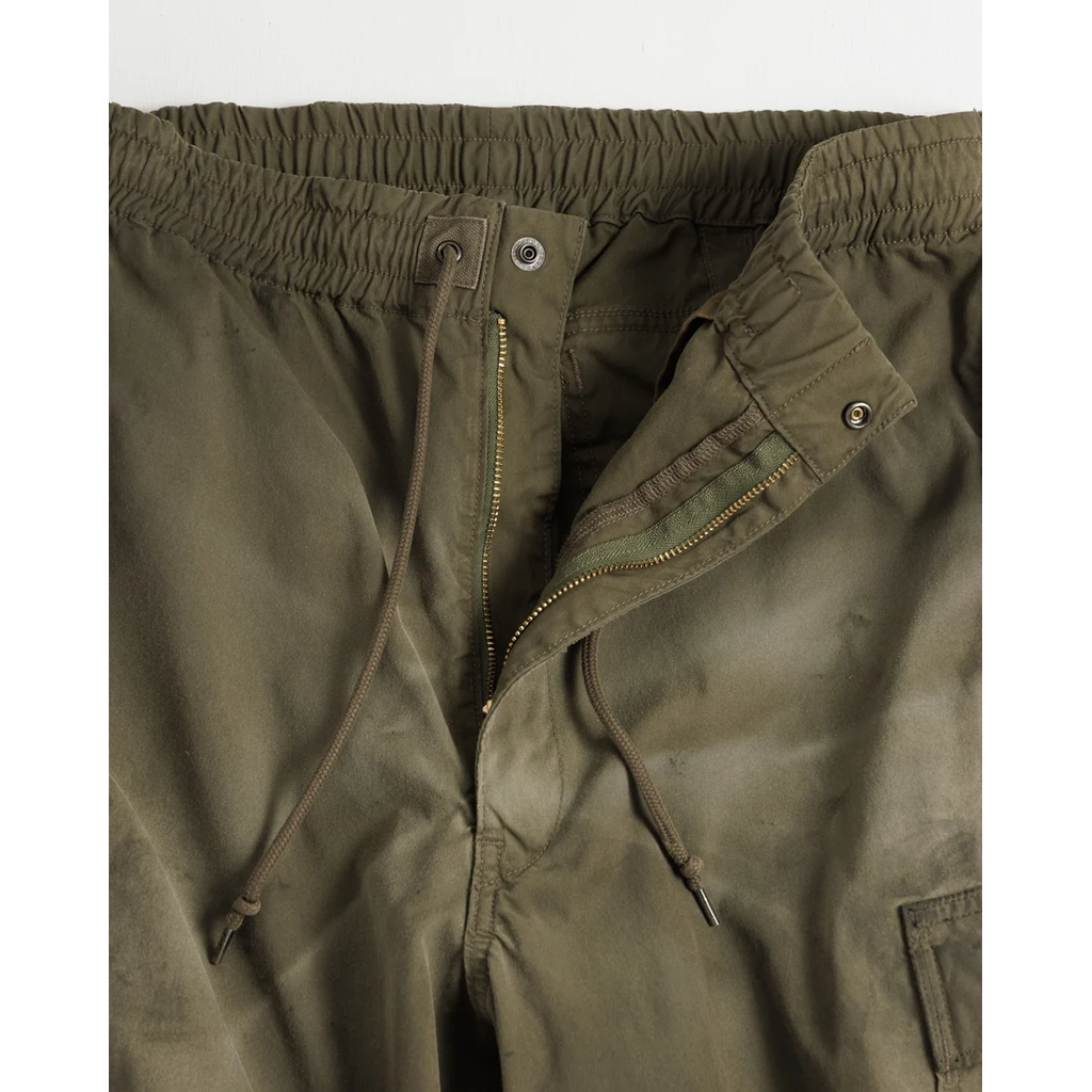 ANACHRONORM FADED CARGO EASY PANTS OLIVE