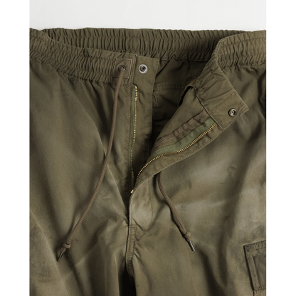 ANACHRONORM FADED CARGO EASY PANTS OLIVE