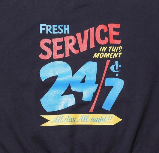 FreshService CORPORATE PRINTED CREW NECK SWEAT "All Day All Night"