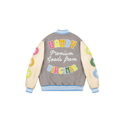 VANDY THE PINK VTECH GOODS VARSITY（GREY/MULTI）