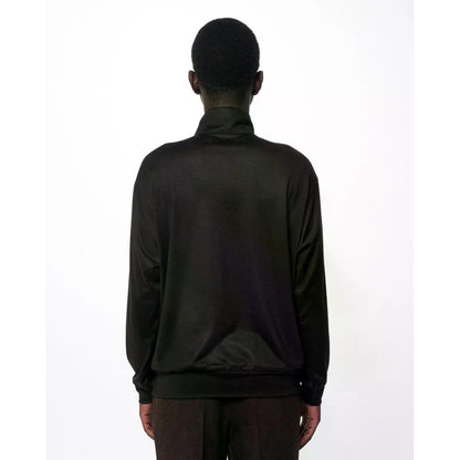 marka  Super 100s Washable Wool Jersey / Half-Zip Stand