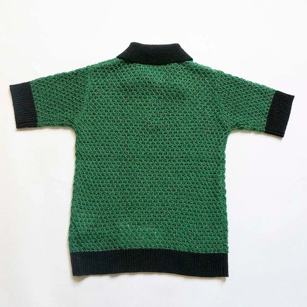 THOMAS MAGPIE collared mesh top トーマス マグパイ シャツ
