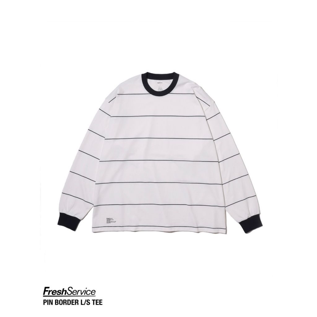 FreshService "PIN BORDER L/S TEE"