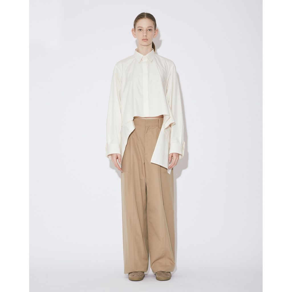 beautiful people  finx weather cloth bow silhouette pants