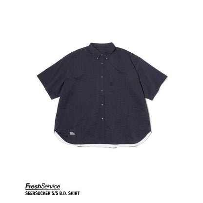 FreshService "SEERSUCKER S/S B.D SHIRT"