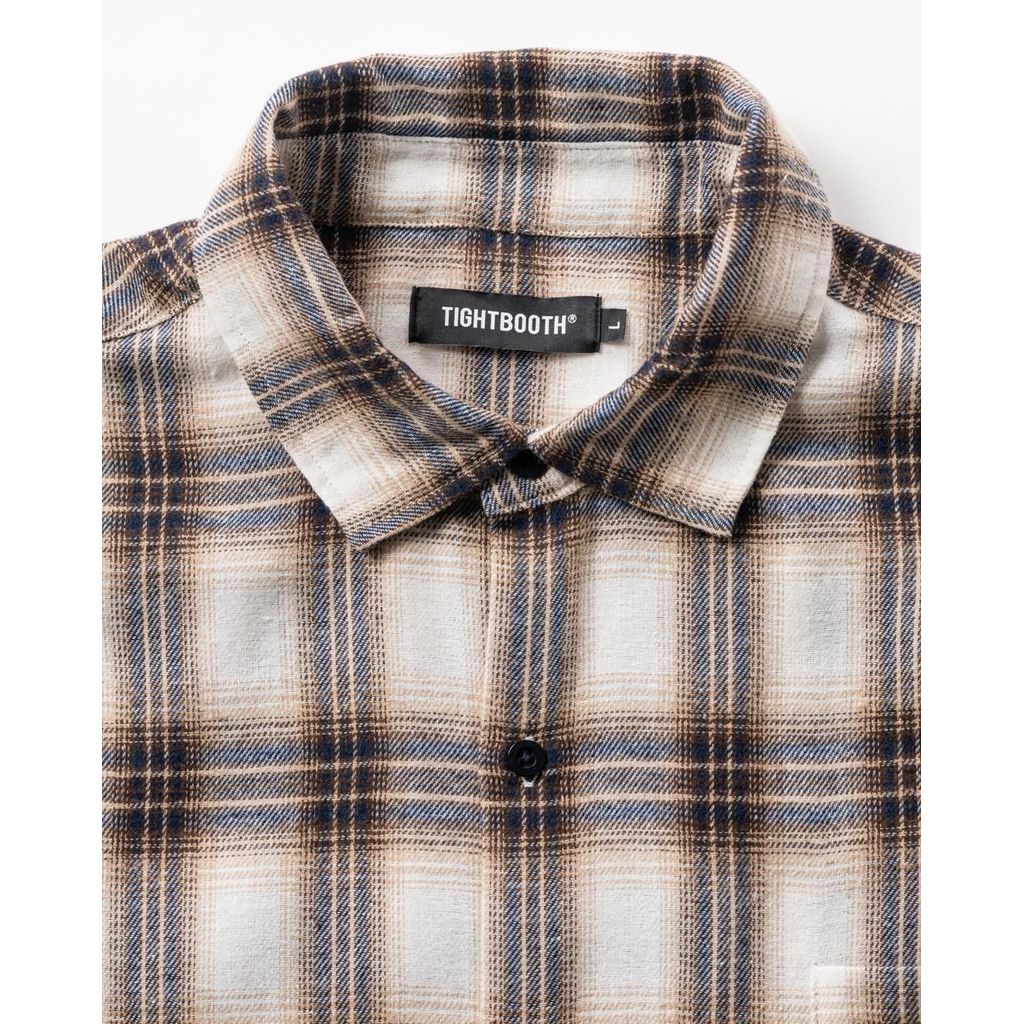 TIGHTBOOTH PLAID FLANNEL L/S SHIRT