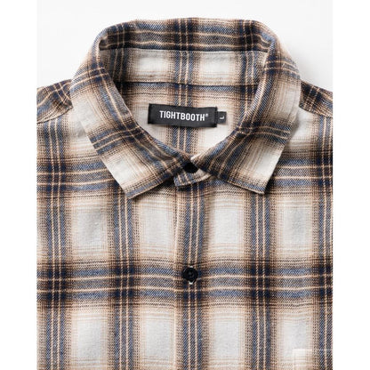 TIGHTBOOTH PLAID FLANNEL L/S SHIRT