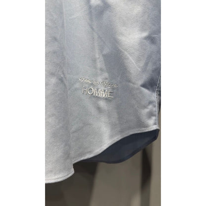 COMME des GARCONS HOMME 綿オックスフォード　ブラウス　ＨＯ―Ｂ００８―０５１（SAX)