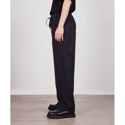 MARKA 2/72 WASHER WOOL TROPICAL COCOON WIDE EASY PANTS