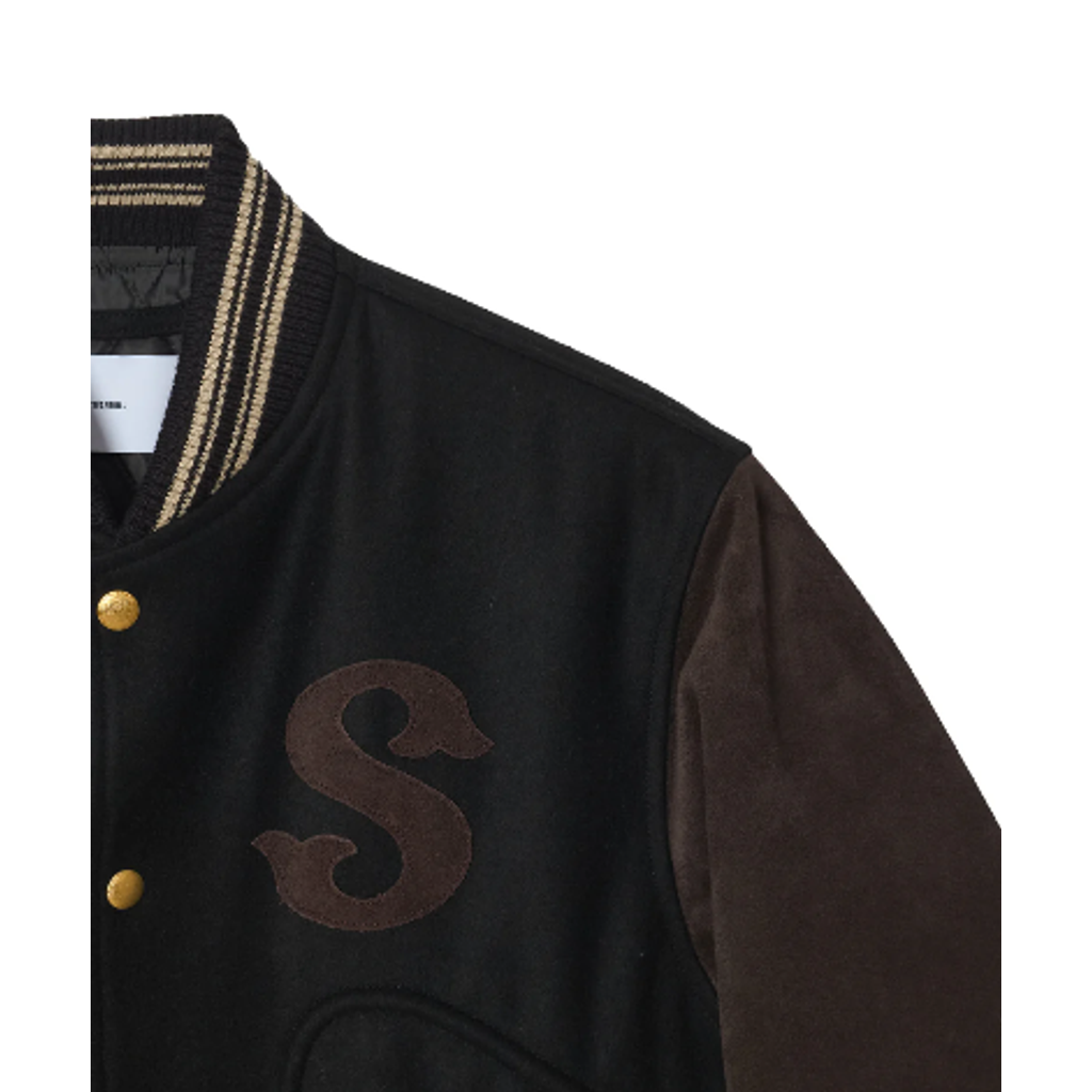 SUGARHILL LEATHER STUDIUM JACKET