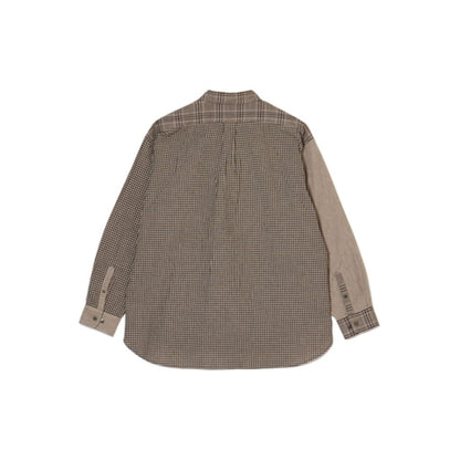 SUGARHILL CS LINEN BIG SHIRT CRAZY PATTERN