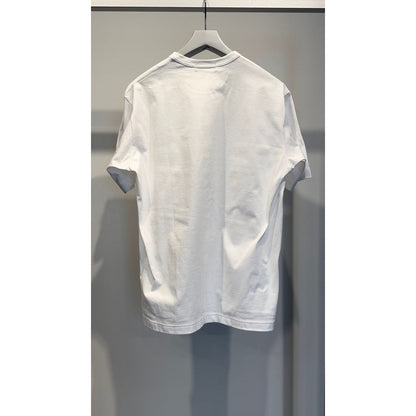 COMME des GARCONS HOMME COTTON PLAIN LOGO T-SHIRTS（WHITE）