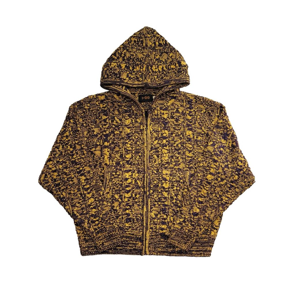 VOO F.Z.P MIX KNIT JACKET