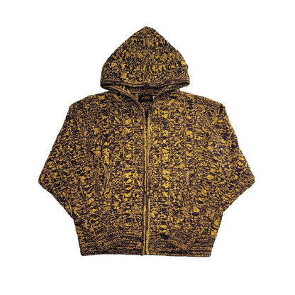 VOO F.Z.P MIX KNIT JACKET