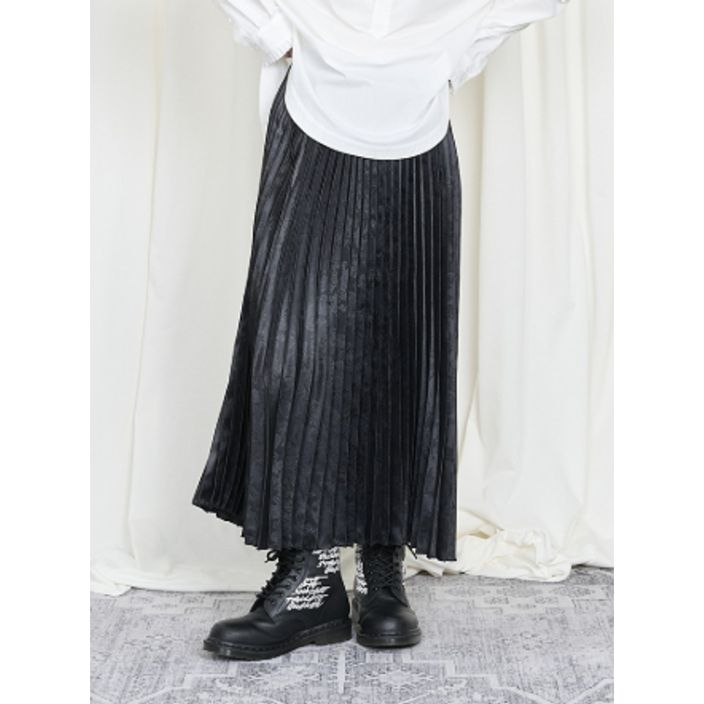 THOMAS MAGPIE Paisley pleats skirt