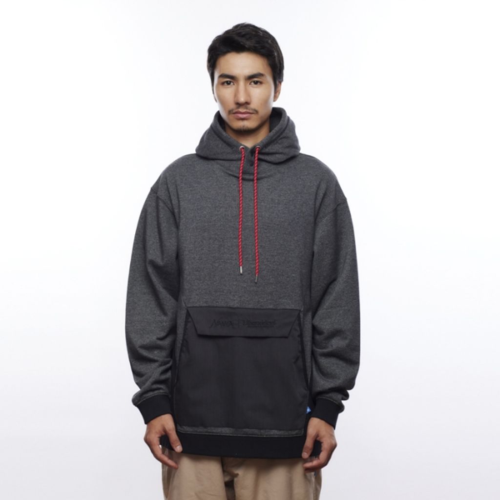 NANGA X LIBERAIDERS  ECO HYBRID HOODIE