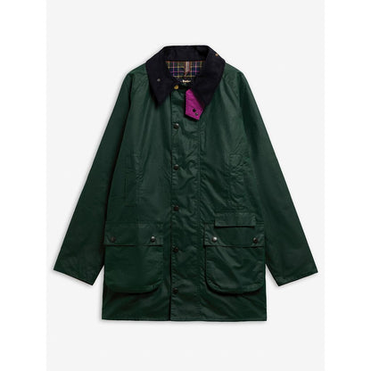 《Barbour × Paul Smith》【GAMEFAIR / ゲームフェア】ワックス コットン ミドルレングス コート