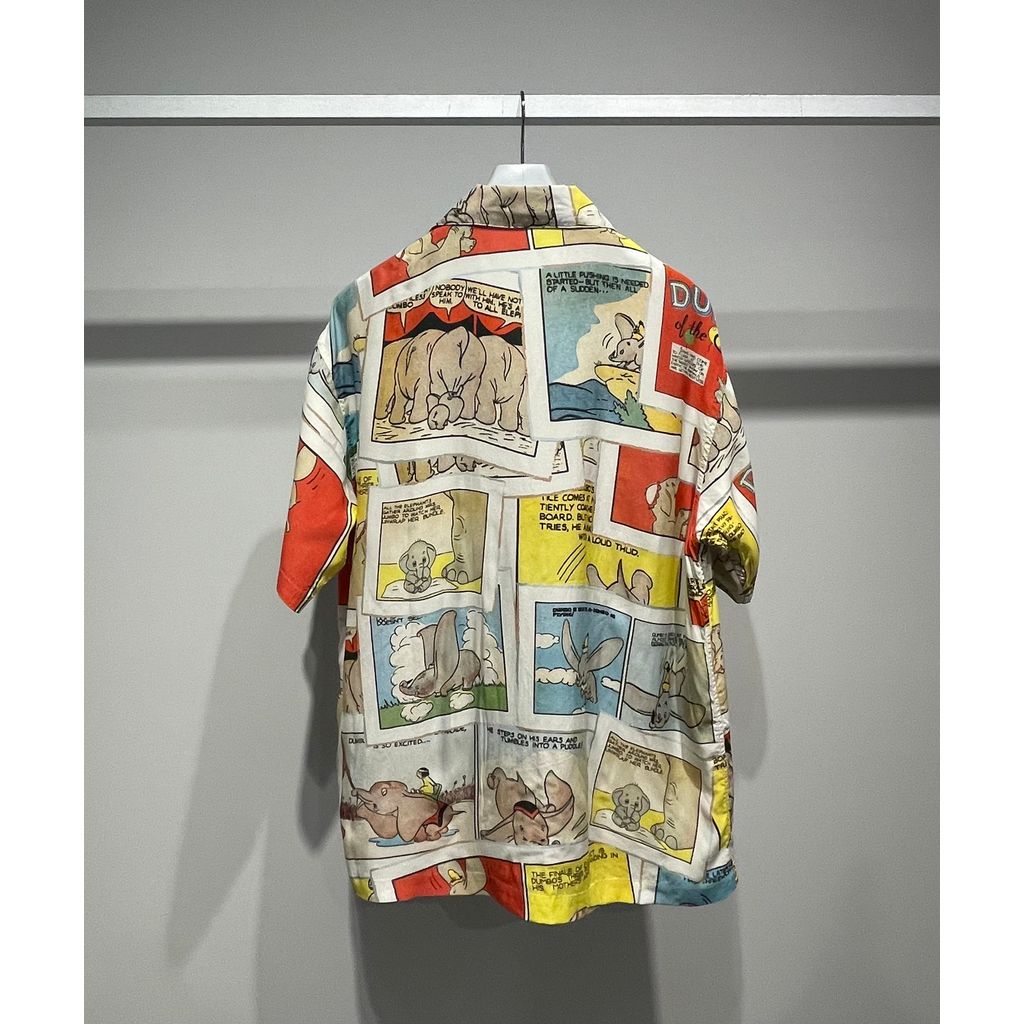 PORTER CLASSIC DISNEY VC / PC ALOHA COLLECTION ALOHA SHIRT / DUMBO