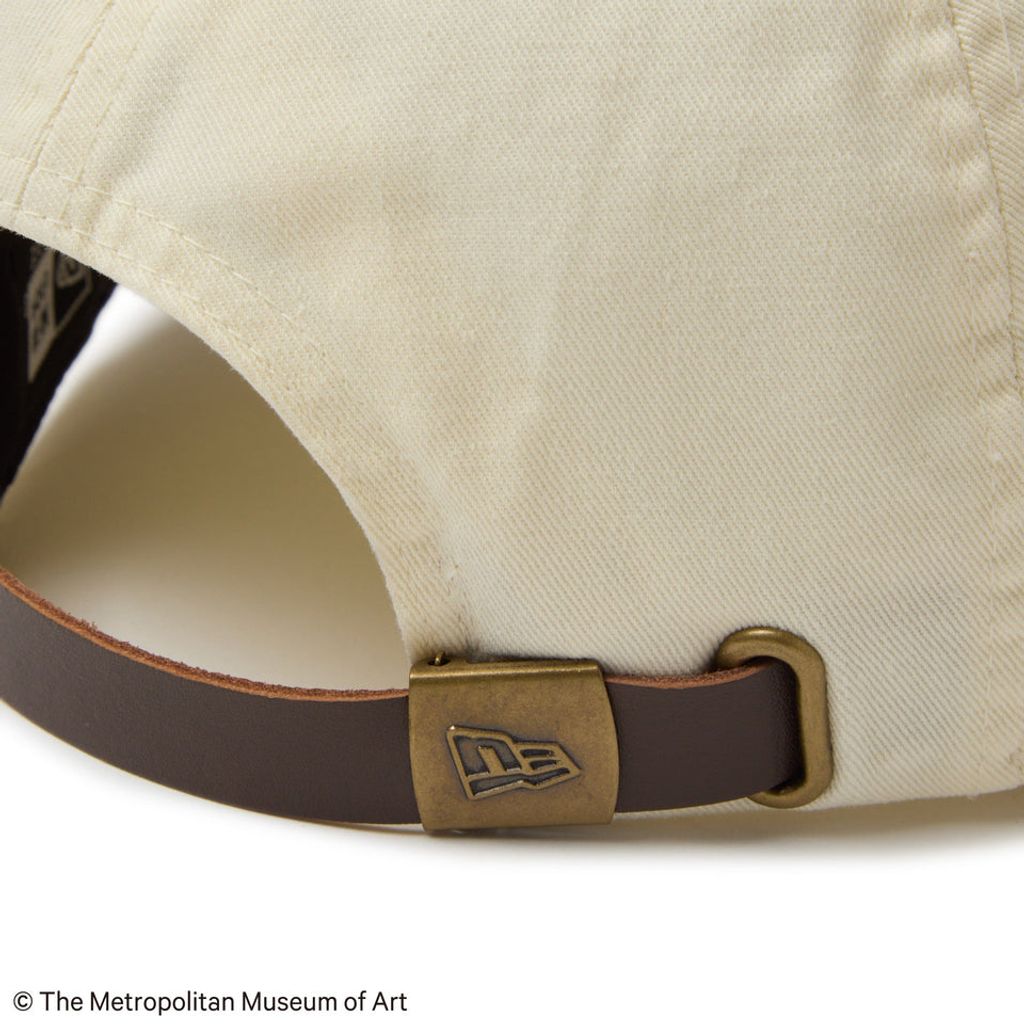 NEW ERA  9THIRTY The Met レザーストラップ クローム ウォルナットバイザー