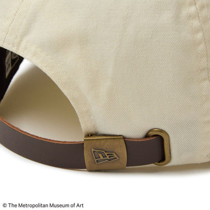 NEW ERA  9THIRTY The Met レザーストラップ クローム ウォルナットバイザー