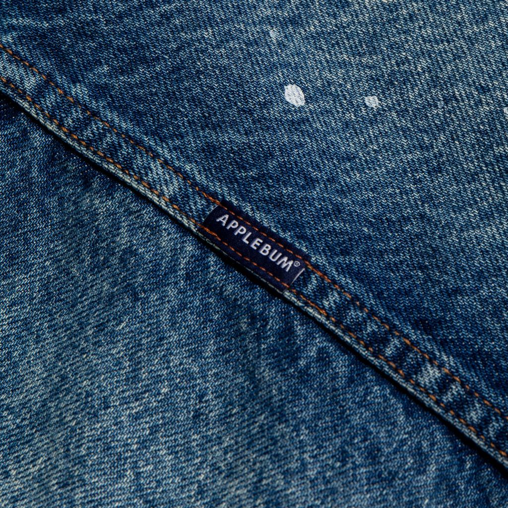 APPLEBUM “APPLE BLOSSOM LOGO” DENIM JACKET