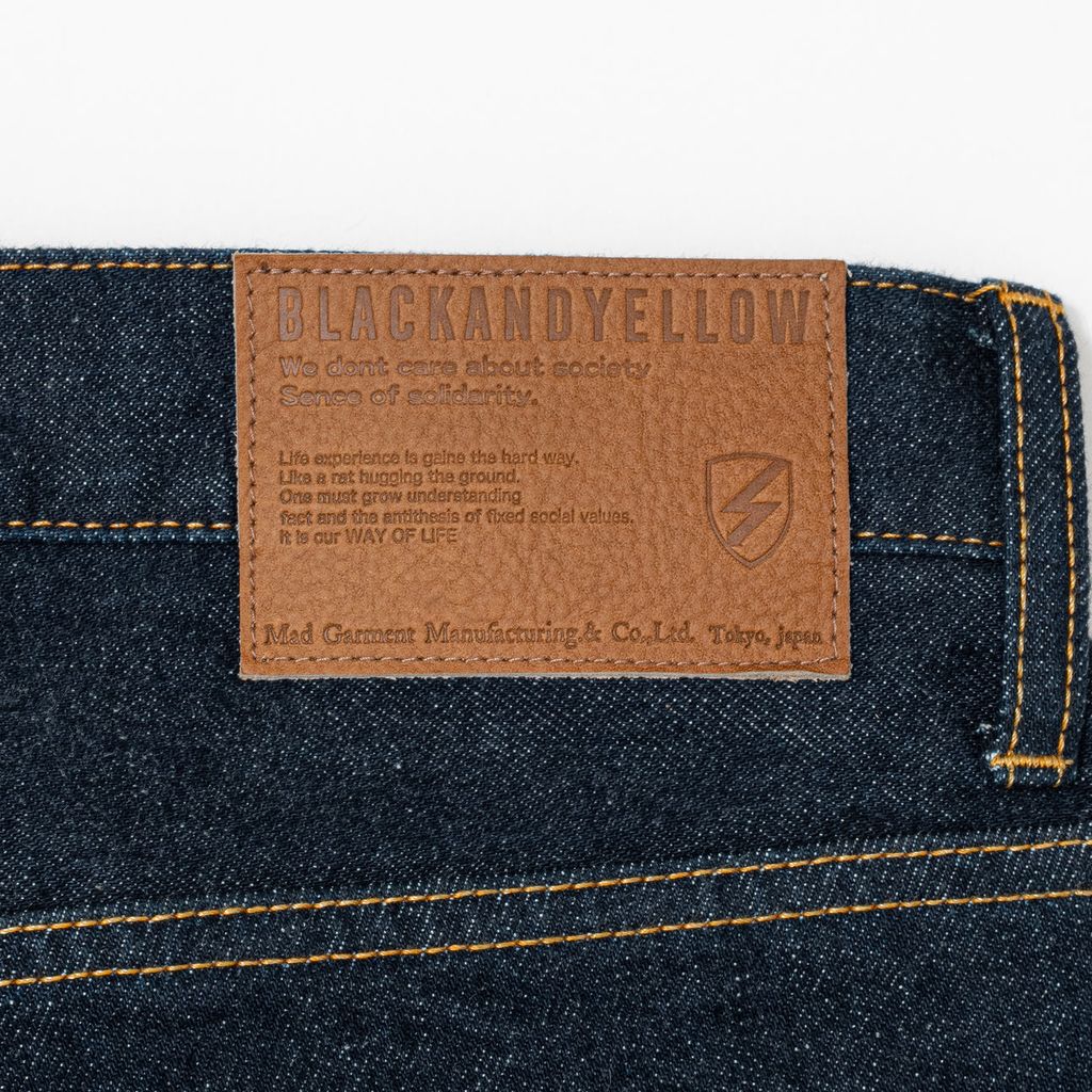 RATS DARK INDIGO DENIM PANTS RIGID