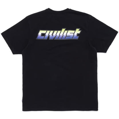 Civilist Crushed Tee - Black