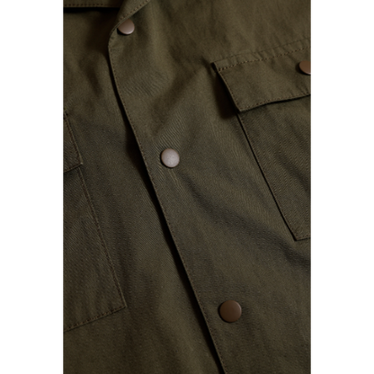 FDMTL FA26SH26C-KH  ZIP KYTE S/S SHIRT