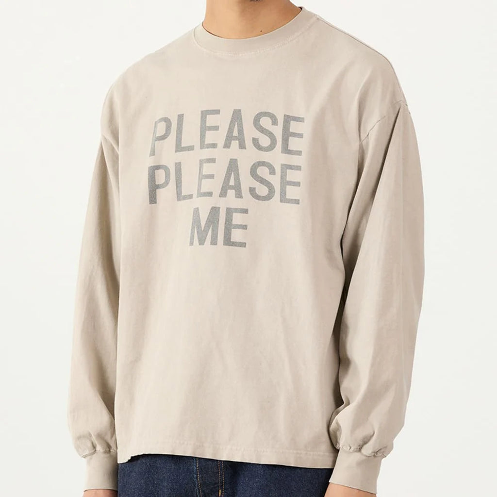 REMI RELIEF HARD SP加工20/-天竺ロンT(PLEASE)