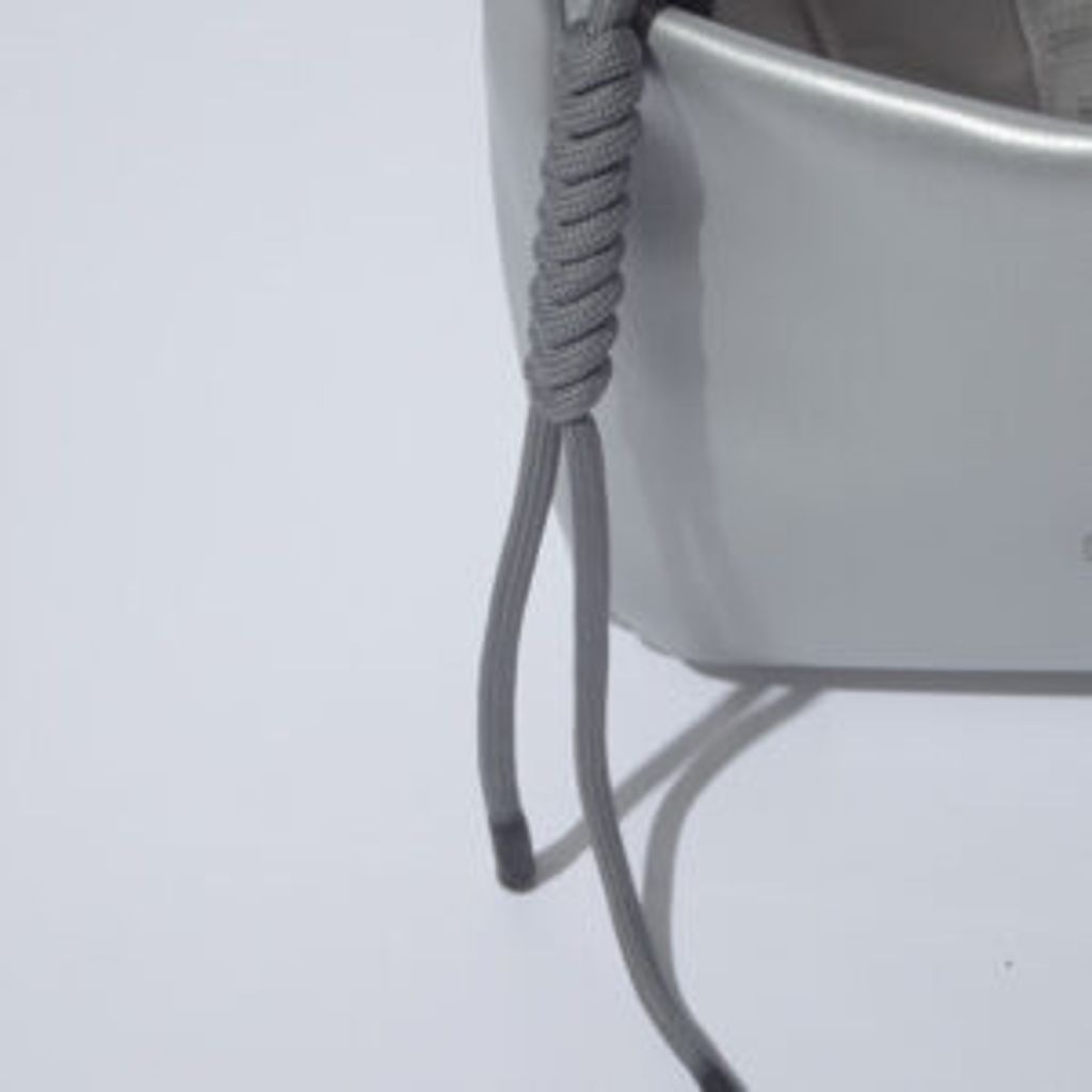 F/CE. TECH LEATHER EYELET MINI POACH