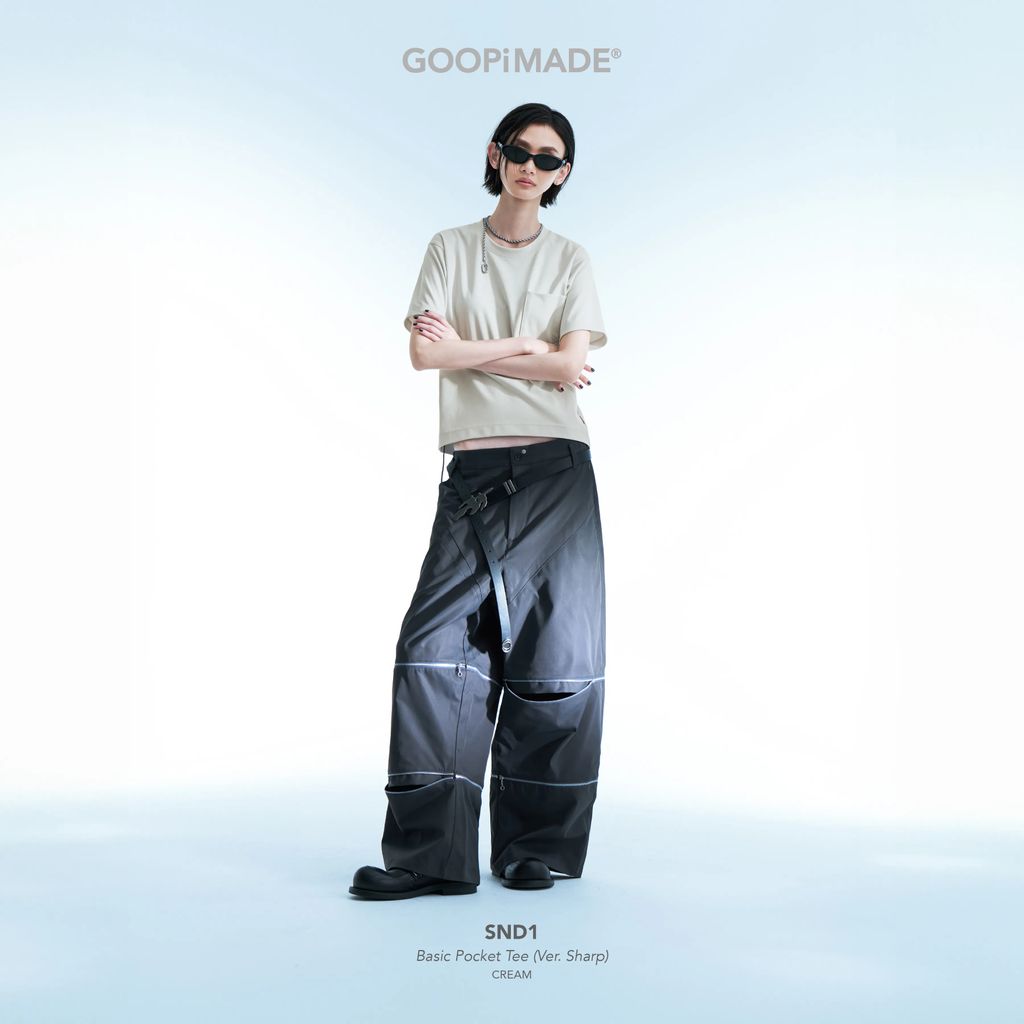 GOOPiMADE SND1 - Basic Pocket Tee (Ver. Sharp)
