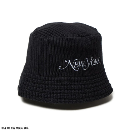 NEW ERA  ニットバケット New York Magazine ブラック