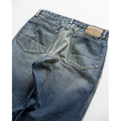ANACHRONORM FRONT YORK REMAKED DENIM PANTS INDIGO (REMAKE)