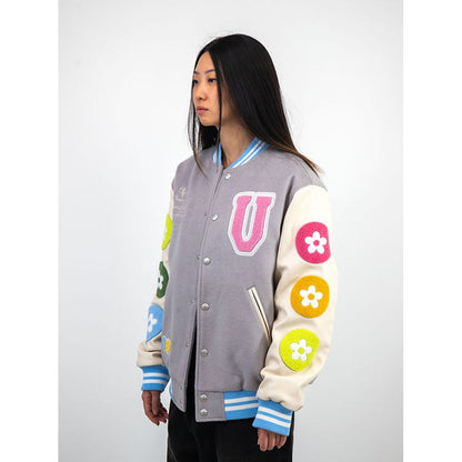 VANDY THE PINK VTECH GOODS VARSITY（GREY/MULTI）