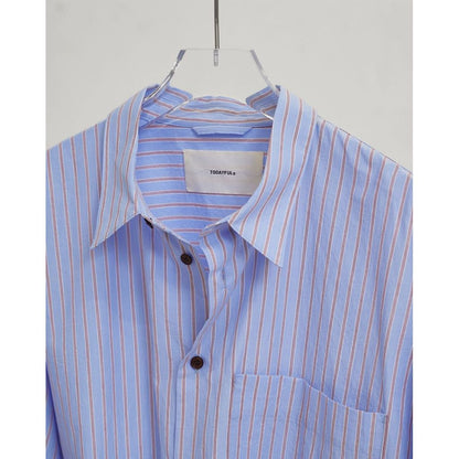 TODAYFUL Stripe Pocket Shirts