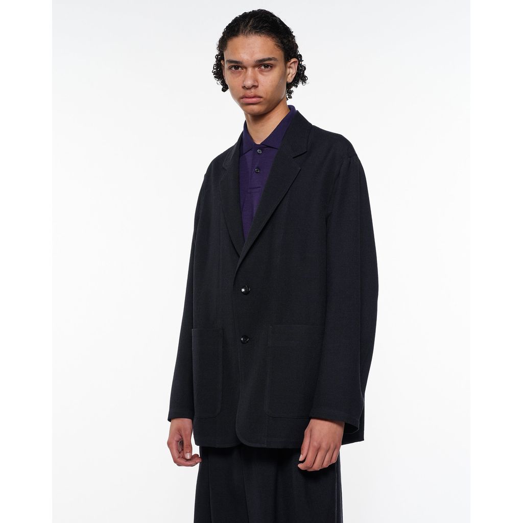 marka  Tumbled Wool Serge Stroll Around Jacket