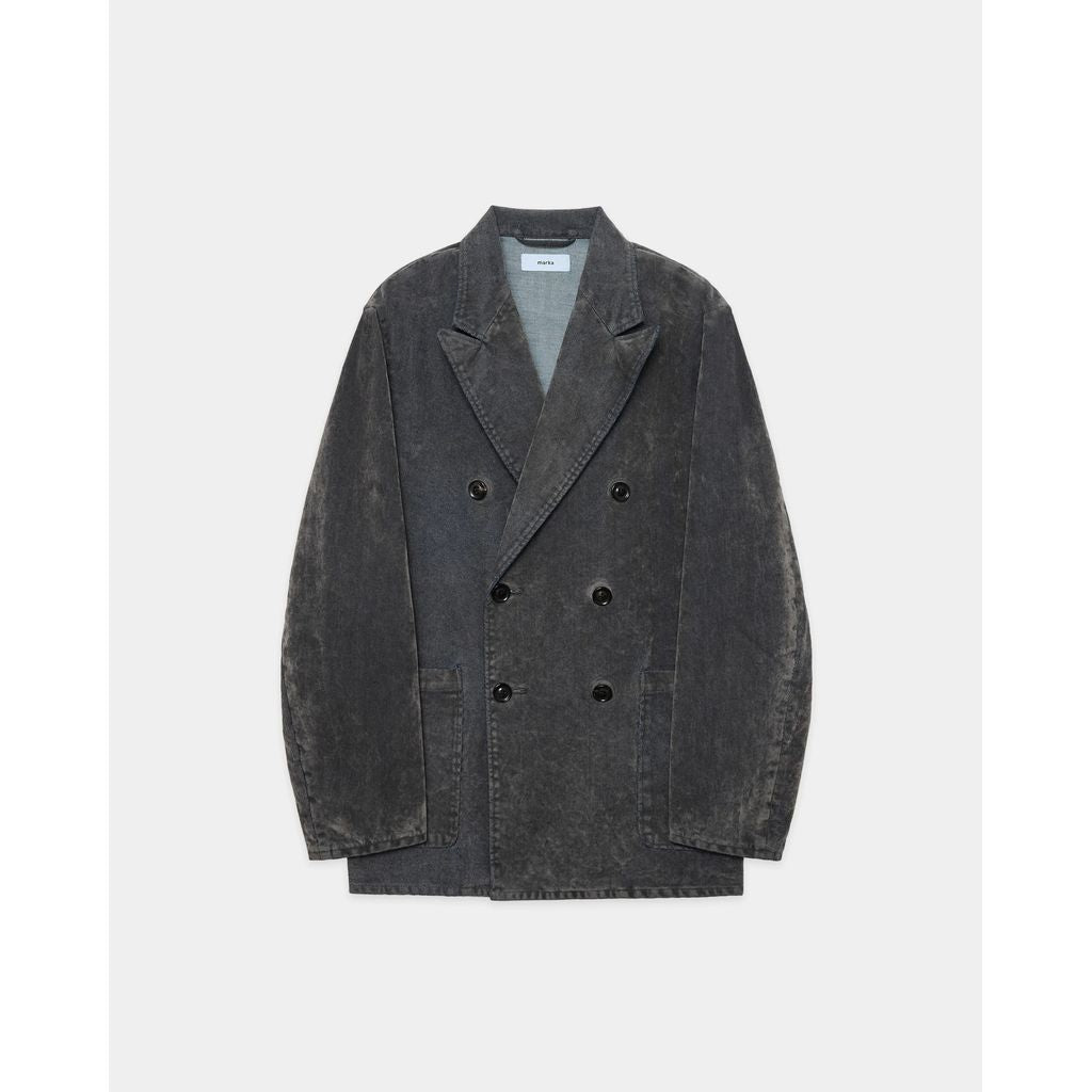 marka Velvet-Flocked Organic Cotton Denim / Relaxed Fit W.B Jacket