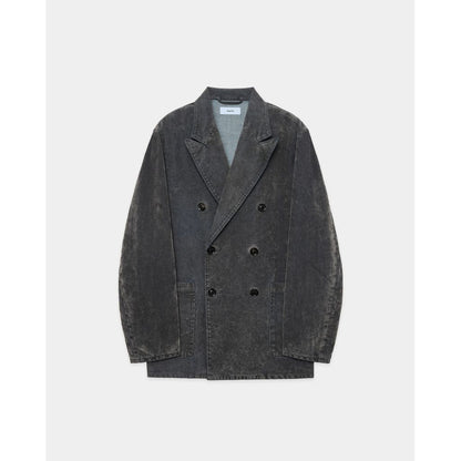 marka Velvet-Flocked Organic Cotton Denim / Relaxed Fit W.B Jacket