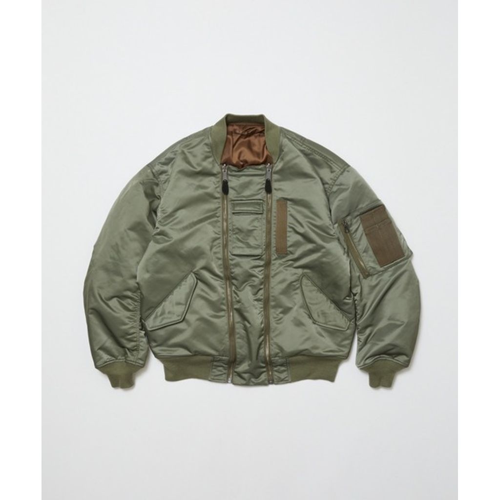 BAL / SPIEWAK DOUBEL ZIP BOMBER JACKET