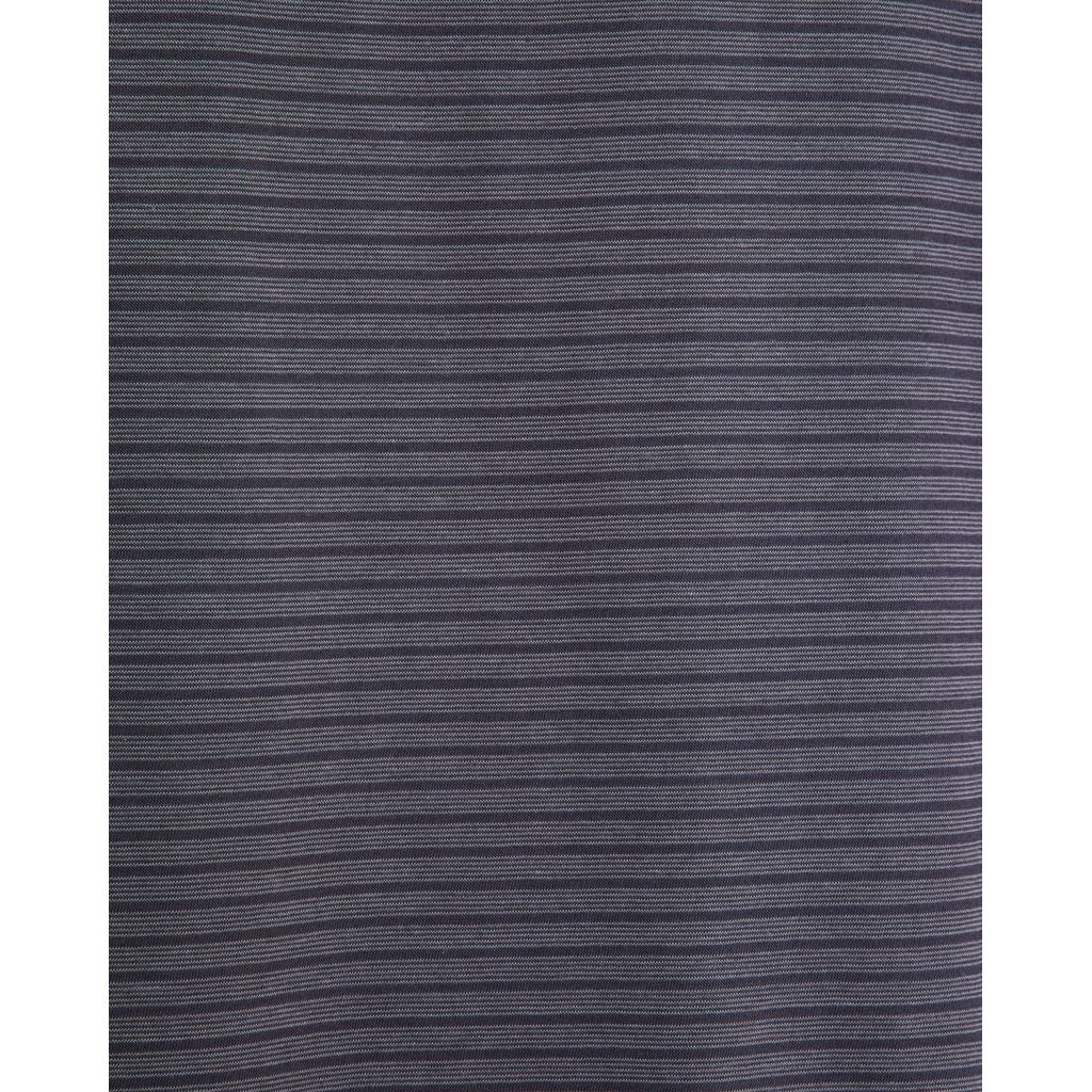 marka Organic Cotton High Twist Knit Border / Crew Neck Tee