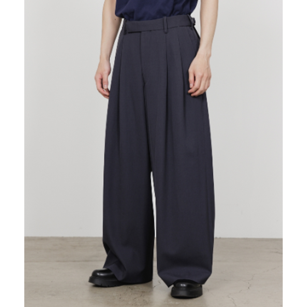 【予約商品】marka TWO TUCK BAGGY TROUSERS