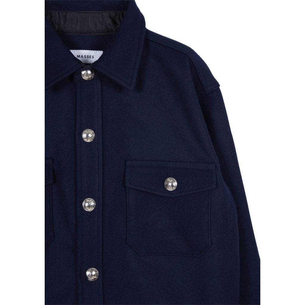 MASSES MELTON CPO JKT – MAROON WEBSTORE