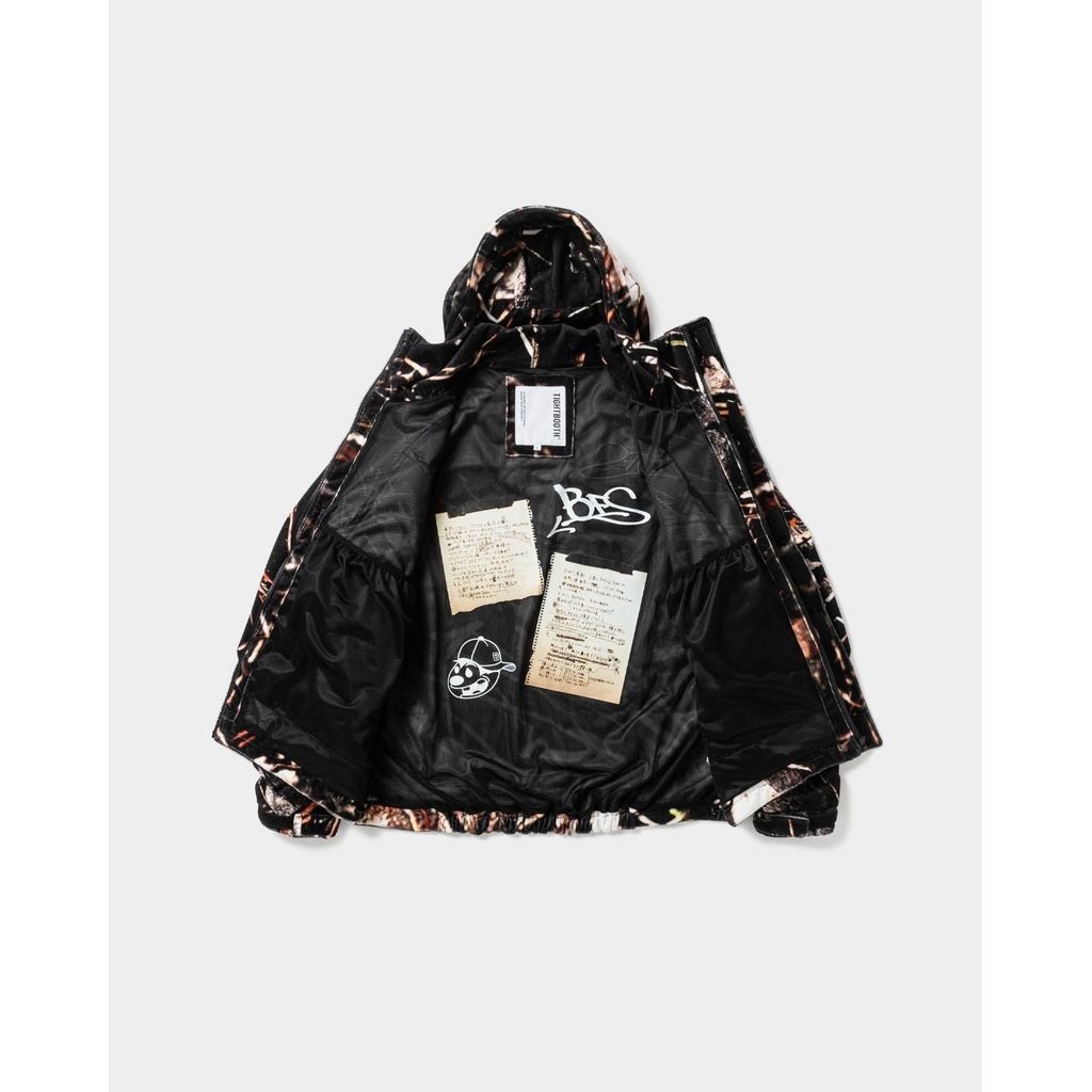 TIGHTBOOTH TACTICAL VELOUR CAMO JKT - TIGHTBOOTH x BES