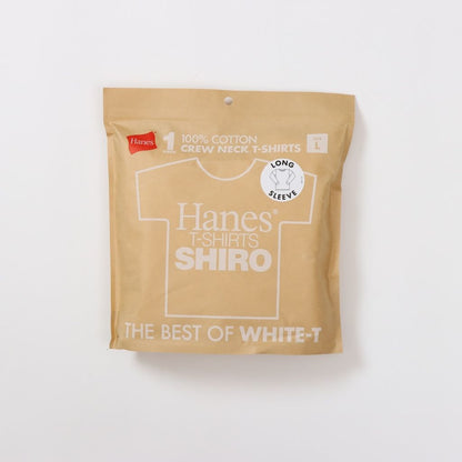 Hanes T-SHIRTS SHIRO クルーネックロングスリーブTシャツ 24FW