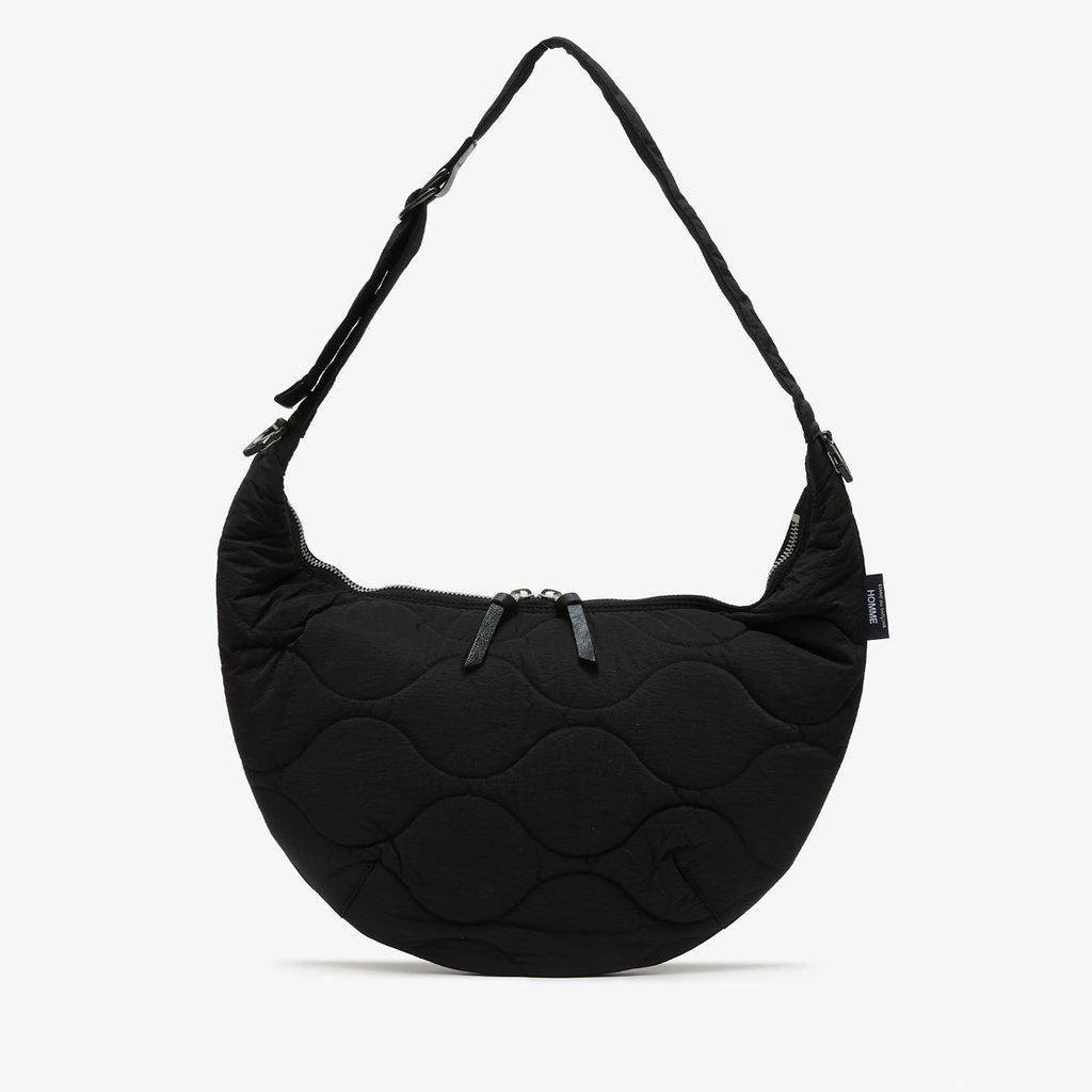 COMME des GARCONS HOMME Nylon Rip-Stop Quilting Bags（BLACK）